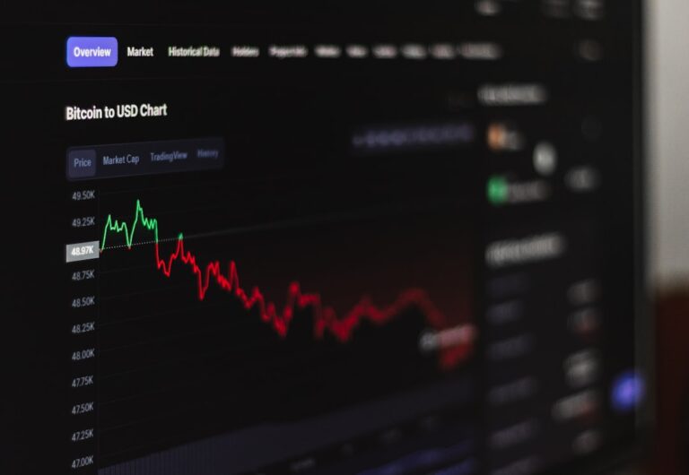 Photo Cryptocurrency chart