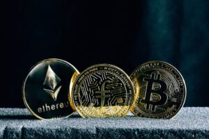 Photo cryptocurrency fluctuations