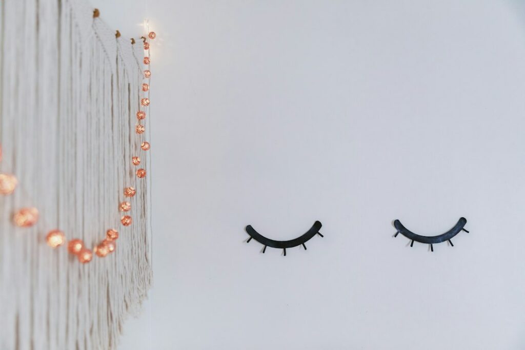 Photo artificial lashes