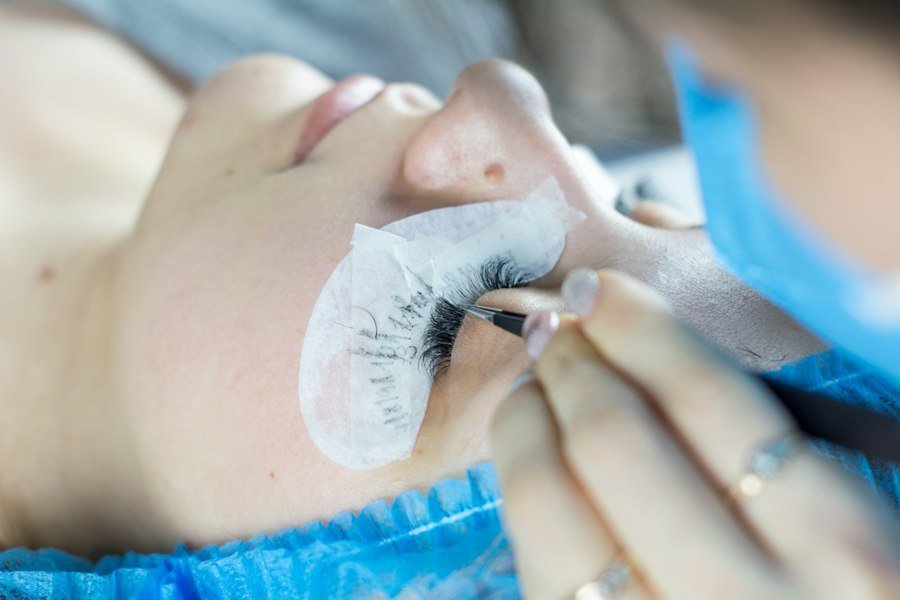 Photo artificial lashes