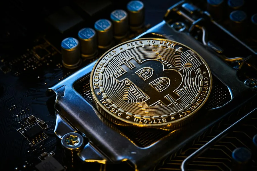 Photo future of cryptocurrency blockchain