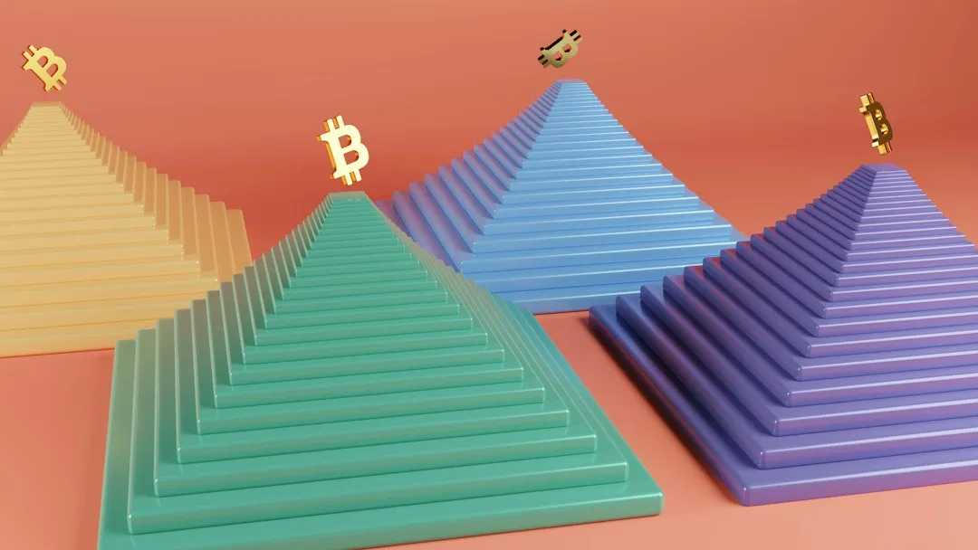 Photo decentralized finance infographic