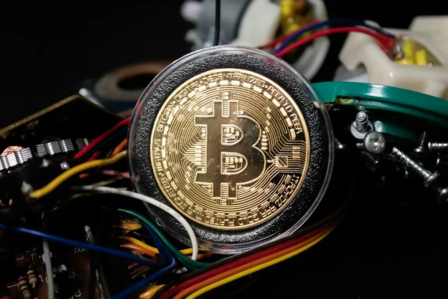 Photo cryptocurrency mining basics